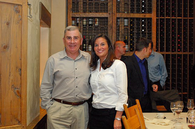 General John Abizaid and Courtney Wight (Customer Service Manager, Headsets.com) 